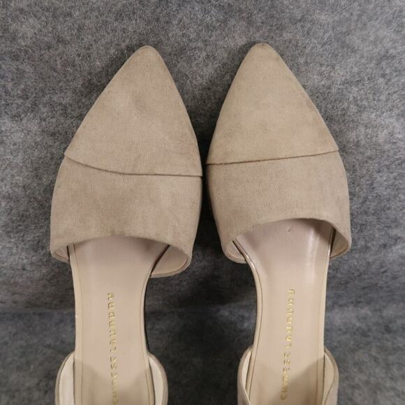 Chinese Laundry Shoes Womens 9 Flats Slip On Pointed Toe Fashion Classic Gray - Picture 7 of 12